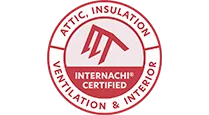 Attic, Insulation, Ventilation and Interior certification badge