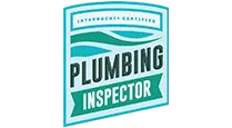 Plumbing Inspector certification badge